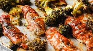 Prosciutto Chicken and Broccoli Sheet Pan Meal – Peace Love and Low Carb