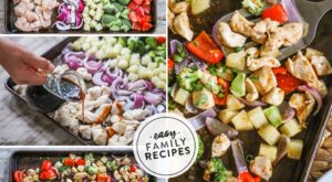 Sheet Pan Baked Pineapple Chicken · Easy Family Recipes – Easy Family Recipes