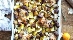 Sheet Pan Chicken Thighs With Sausage And Potatoes – Front Range Fed