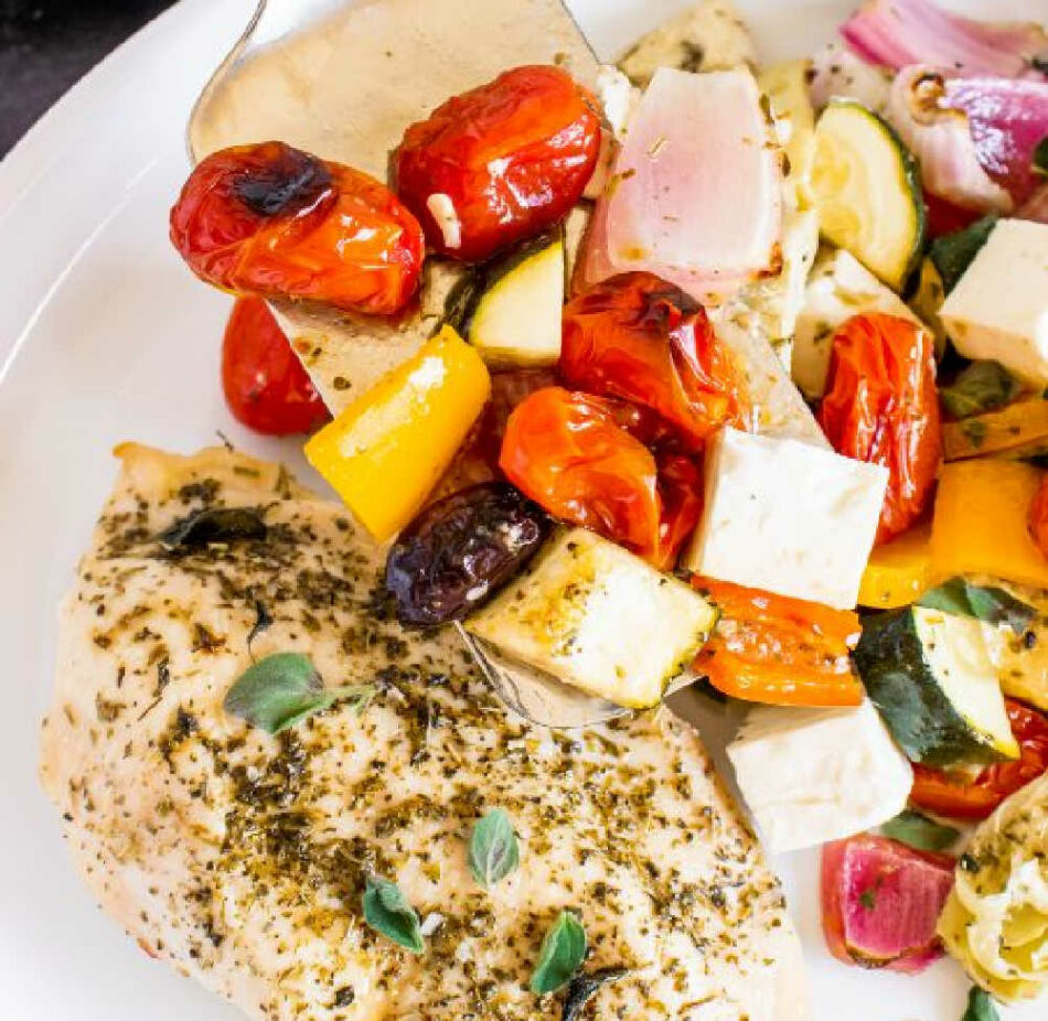 Sheet Pan Greek Chicken and Vegetables – Whole Food Bellies