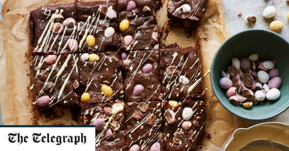 Candice Brown’s mini egg chocolate orange brownies recipe – The Telegraph