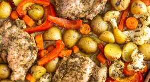 Za’atar Chicken & Veggies Sheet Pan Meal – Eat the Gains