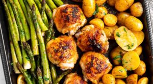 Chicken and Asparagus Sheet Pan Dinner Recipe – Savory Nothings