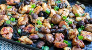 Balsamic Chicken & Mushrooms Sheet Pan Bake – Irena Macri