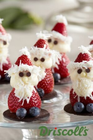Strawberry Santa | Christmas Dessert Recipe | Driscoll’s | Recipe | Christmas food, Christmas food desserts, Xmas food – Pinterest