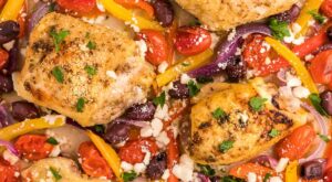 Easy Greek Chicken Sheet Pan Dinner – Busy Day Dinners