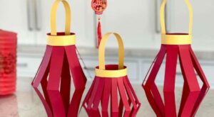 Paper Lanterns Chinese New Year Decor DIY – Parties With A Cause