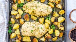 Sheet Pan Chicken and Potatoes – Buns In My Oven