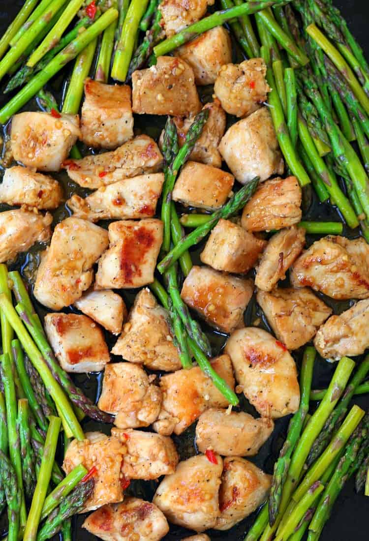 Sheet Pan Chicken and Asparagus – Mantitlement