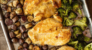 Sheet Pan Parmesan Chicken and Veggies – Countryside Cravings