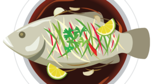 Free steamed fish chinese new year food. 13391954 PNG with Transparent Background – Vecteezy