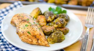Sheet Pan Chicken and Brussels Sprouts – That Low Carb Life