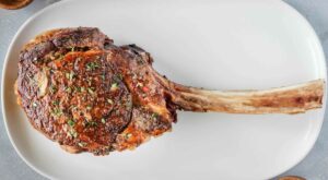 Tomahawk Rib-Eye Steak Recipe – The Spruce Eats