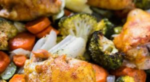 Turmeric Chicken Sheet Pan Dinner – The Roasted Root