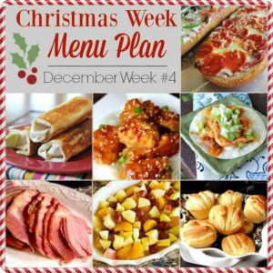 Menu Plan, Christmas Week! | Dinner menu, Week meal plan, Christmas week – Pinterest
