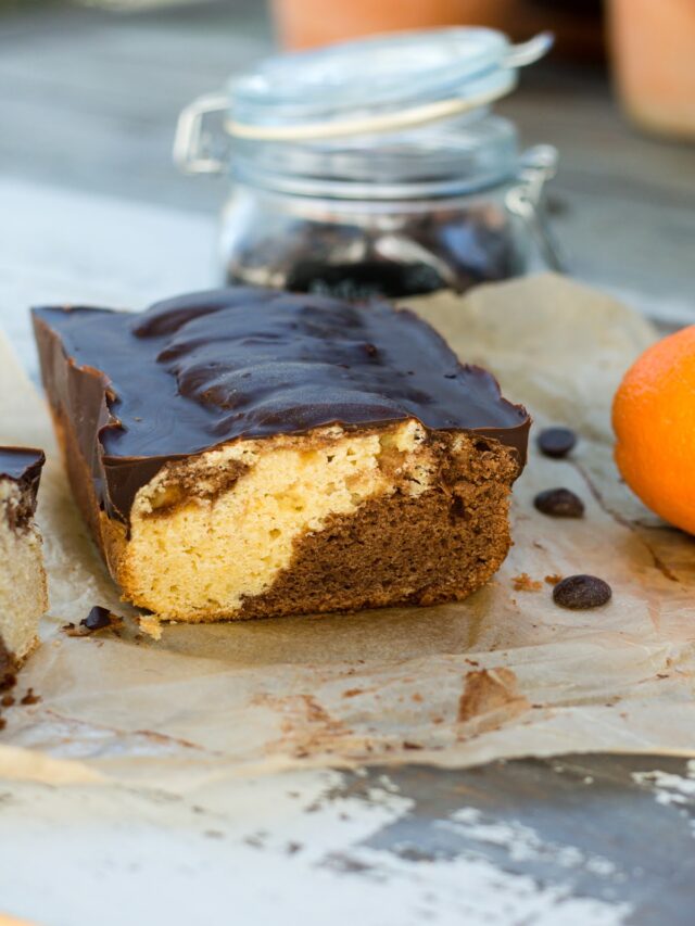 Gluten Free Chocolate Orange Marble Cake » A Healthy Life For Me
