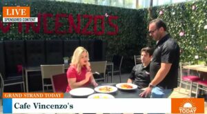 Get a taste of authentic Italian food at Cafe Vincenzo’s