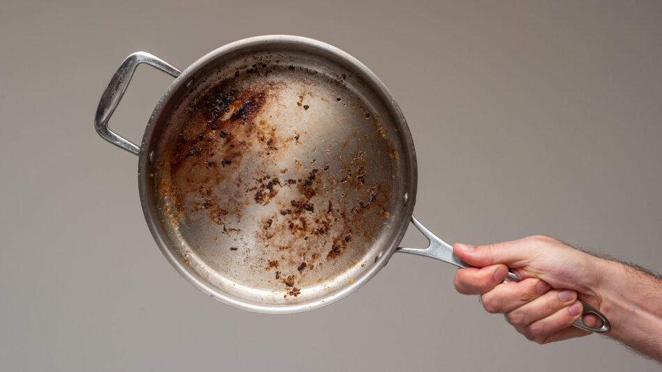 The Scientific Hack To Make Stainless Steel Pans Non-Stick – Mashed