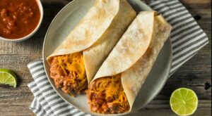 Chef Char shares beef, bean and cheese burrito bursting with flavor
