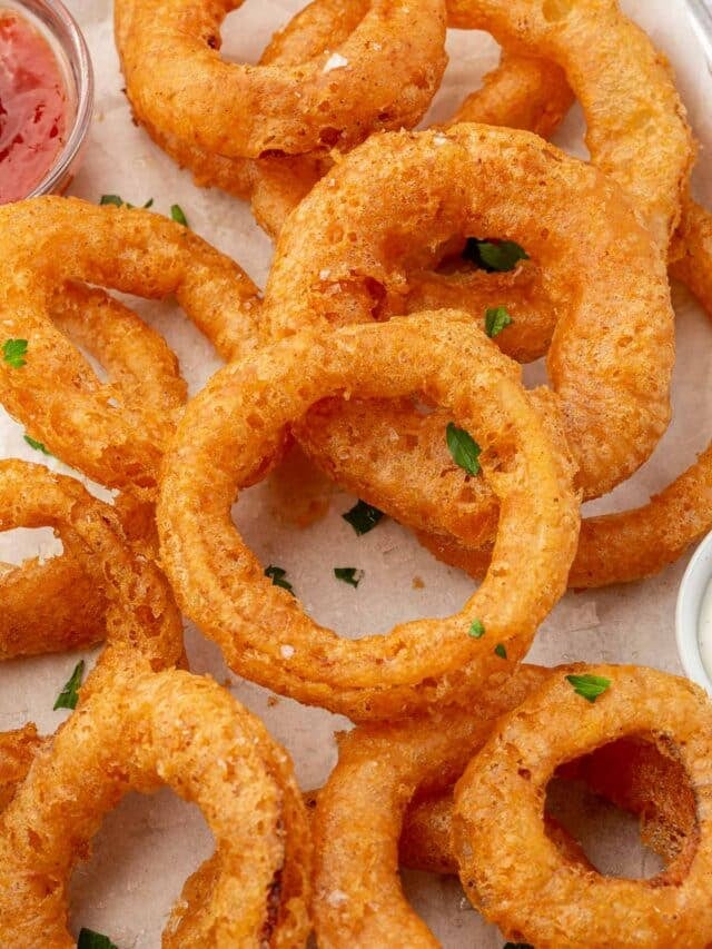 Gluten-Free Onion Rings – A Dash of Megnut