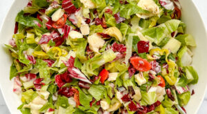 Kathleen Ashmore’s Vegetarian Chopped Antipasto Salad
