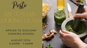 Pesto AtoZ Italian Cooking Series, Santa Barbara, Sat Aug 19th 2023, 5:00 pm – 7:30 pm PDT | Humanitix