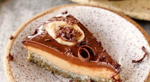 No-Bake Chocolate Banana Pie – Elavegan