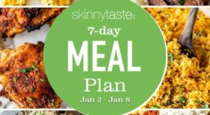 7 Day Healthy Meal Plan (Jan 2-8)