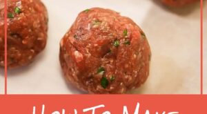 How to Make Meatballs Without Breadcrumbs (Gluten Free) – Chef Tariq | Recipe | Meatball recipes easy, Gluten free meatballs recipe, Meatball recipe without breadcrumbs