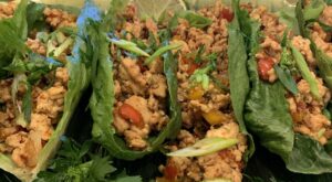 Quick, healthy and done in one pan lettuce wraps