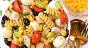 Easy Pasta Salad with Chicken