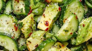 Vegetarian Recipes: 11 Vegetarian Dinner Recipe Ideas Ready in 30 Minutes or Less | Avocado salad recipes, Avocado recipes healthy, Cucumber recipes salad
