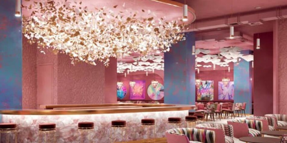 Totally IG-worthy Dallas restaurant bubbles up in River Oaks with posh pink decor and cool ‘champagne’ button