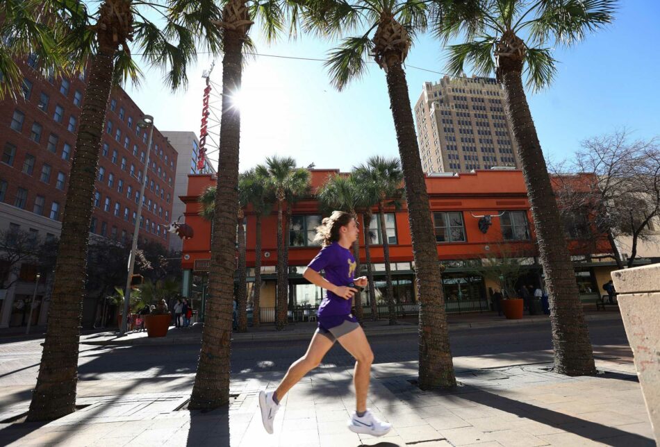 February in San Antonio was hot, but not record-setting hot