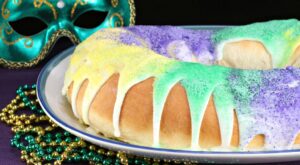 Fat Tuesday doesn’t have to be quite as gluttonous with this lightened-up Mardi Gras dessert