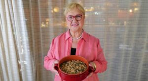 A recipe for Escarole and White Bean Soup, from Lidia Bastianich and her new PBS special