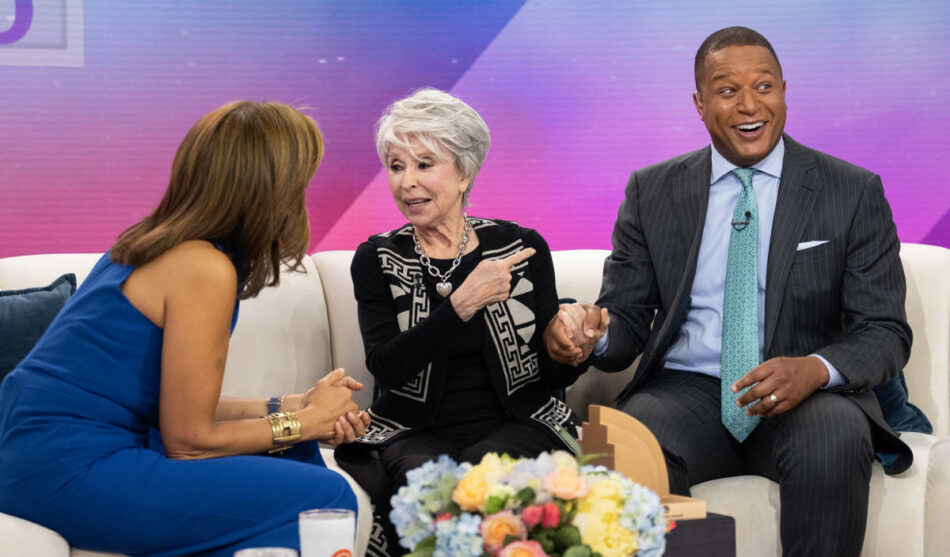 Rita Moreno’s moment with Craig on TODAY left him blushing: ‘If I weren’t married’