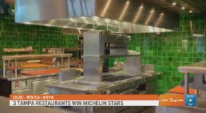 Michelin Stars awarded to 3 Tampa restaurants for 2023