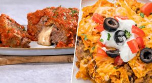 Tortilla chip casserole, pizza-stuffed meatloaf and more recipes to make this week