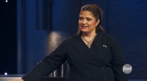 Alex vs America: Salmon Showdown | Alex Guarnaschelli is gearing up to cook against three chefs known for their skills in serving up salmon!

#AlexVsAmerica is all-new TONIGHT at 8|7c. | By Food Network | Facebook