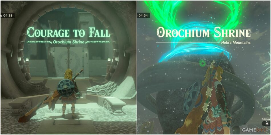 Zelda: Tears of the Kingdom – Orochium Shrine Walkthrough (Courage to Fall)