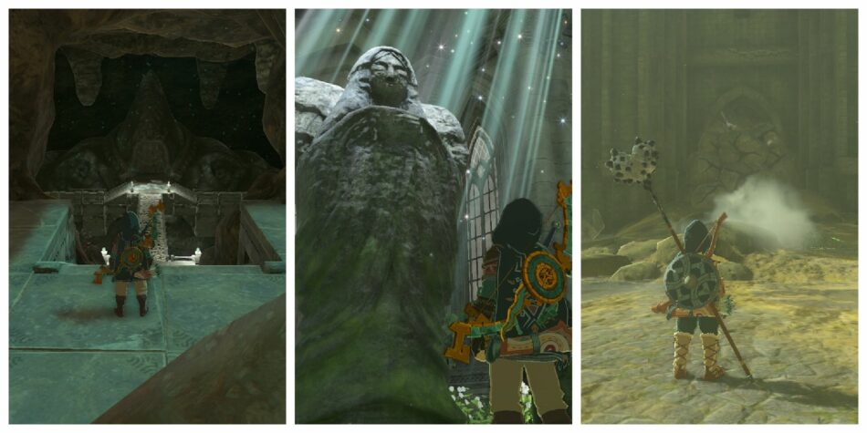 Zelda: Tears of the Kingdom – Where to Find the Statue Trapped Under Water Behind Stone Gate