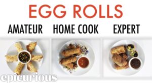 From Amateur To Expert, Here’s How To Cook Egg Rolls At Four Levels Of Difficulty | Digg