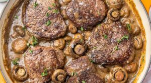Filet Steaks with Mushroom Sauce