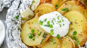 Grilled Potatoes in Foil (potato packets)