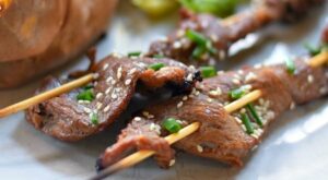 Easy Steak Skewers with Delicious 30 Minute Marinade | Kid Friendly Things To Do