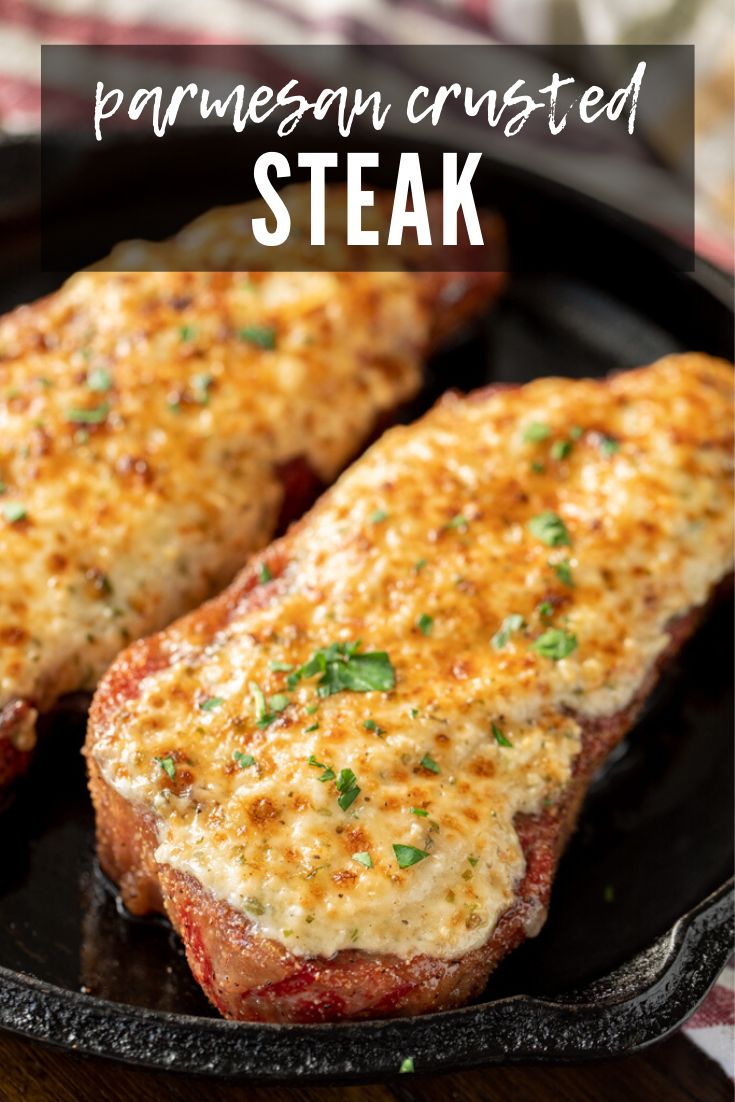 Parmesan Crusted Steak – Hey Grill, Hey | Recipe | Parmesan crusted steak, Parmesan crusted, Ny strip steak recipes