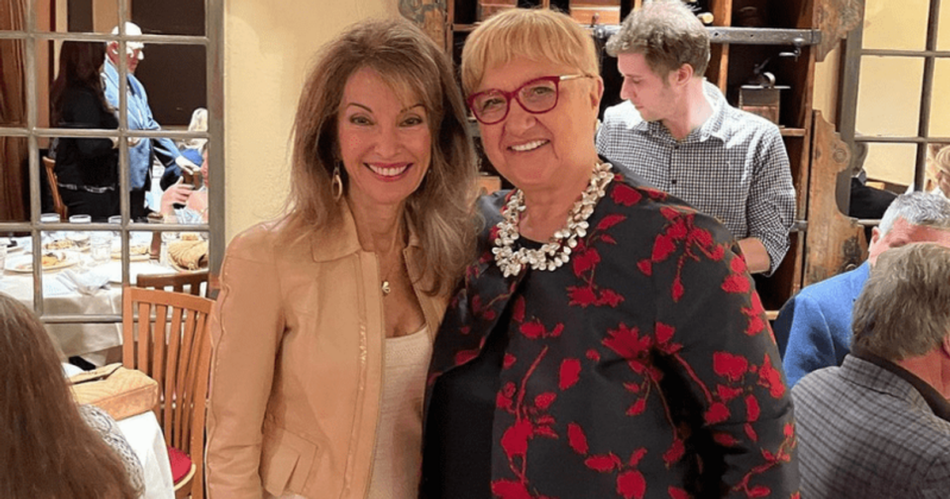 ‘You look radiant!’ Fans react as Susan Lucci enjoys dinner with celebrity chef Lidia Bastianich