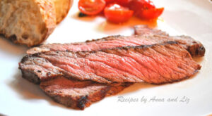 London Broil Steak Grilled to Perfection!
