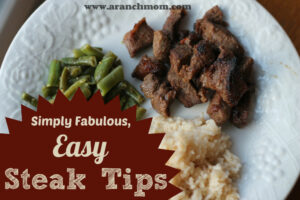 Fabulous, Easy Steak Tips
